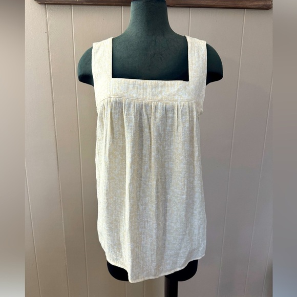 Wonderly Tops - Wonderly • Square Neck Sleeveless Blouse